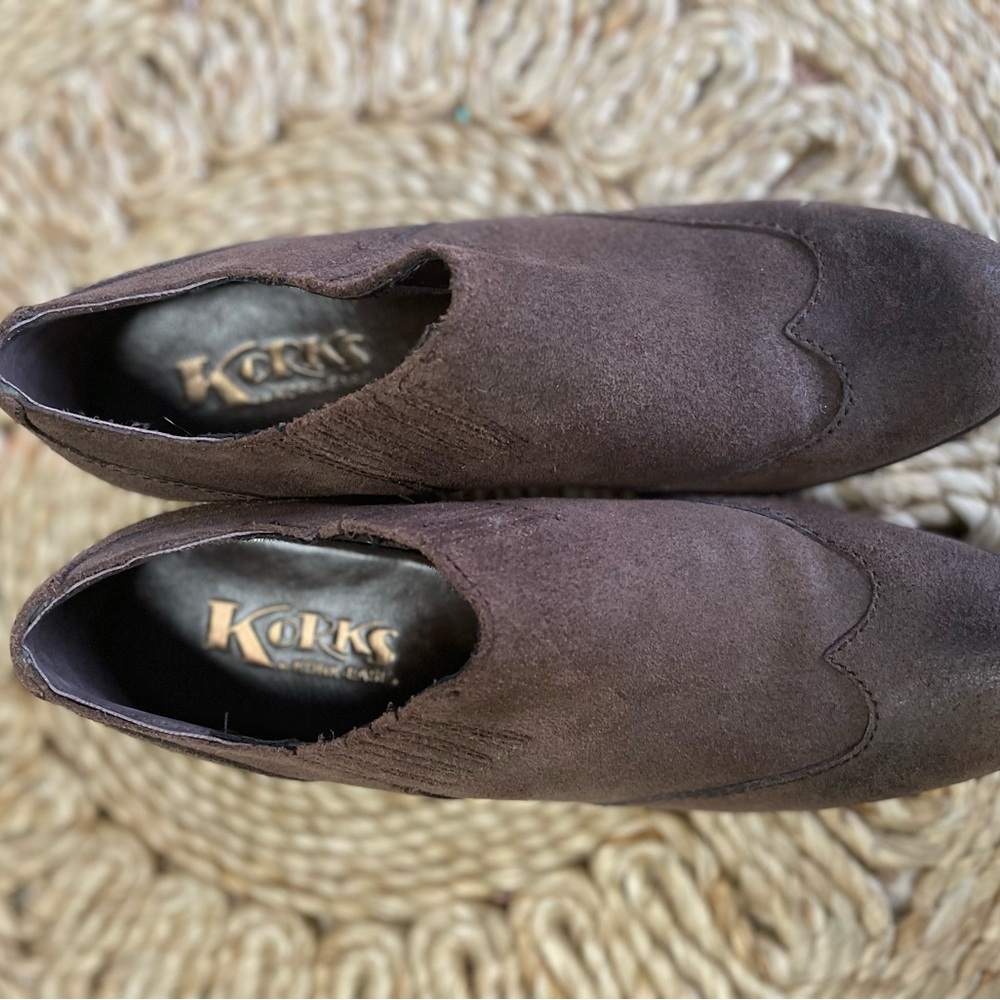 Kork ease booties sz 37 (6.5)